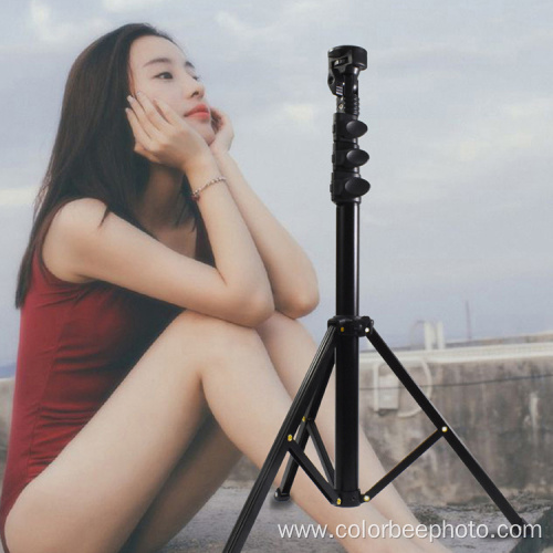 Extendable Foldable 1.3M Aluminum Handheld Selfie Tripod